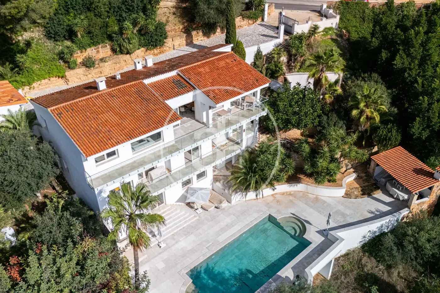 Vista exterior de Casa o xalet en venda en  Palma de Mallorca amb Aire condicionat, Calefacció i Terrassa