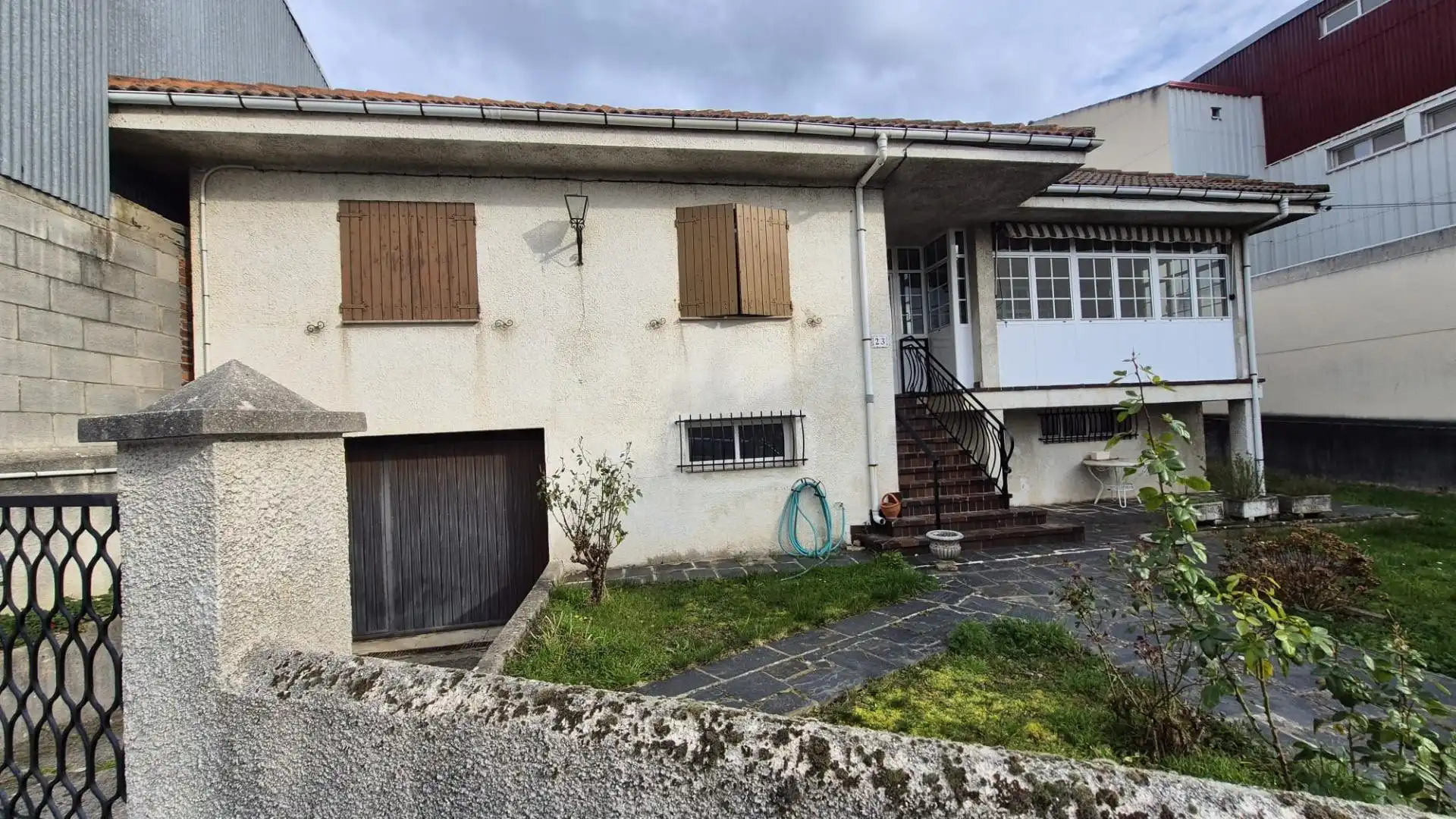 Vista exterior de Casa o chalet en venta en Fabero con Jardín privado y Balcón