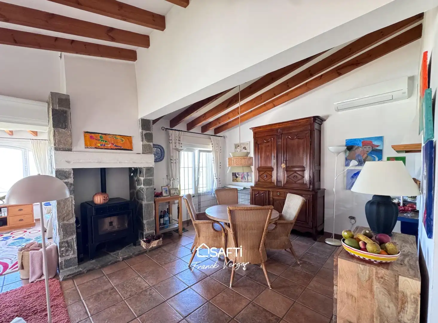 Dining room of Houses for sale in Pego  with Air Conditioner, Heating and Terrace