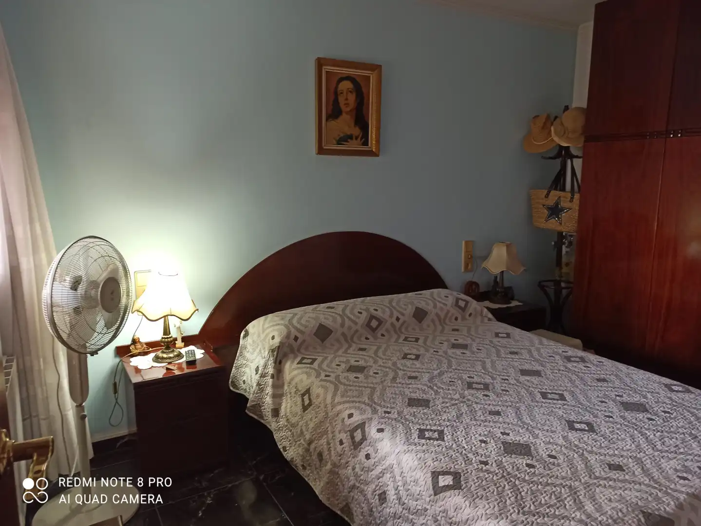 Schlafzimmer von Wohnung zur Miete in Cunit mit Möbliert, Waschmaschine und Fernseher