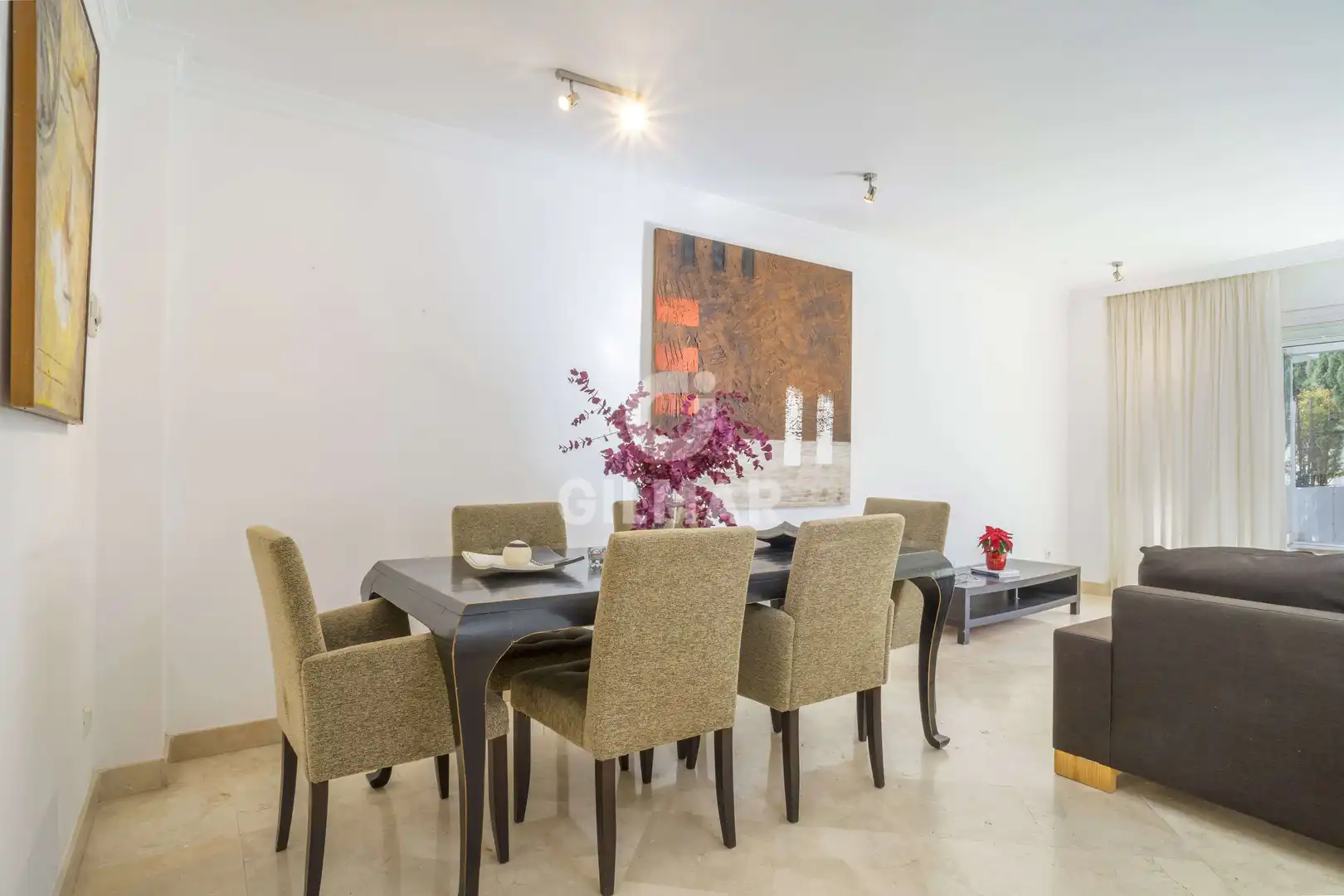 Comedor de Apartamento en venta en Marbella con Calefacción, Jardín privado y Trastero
