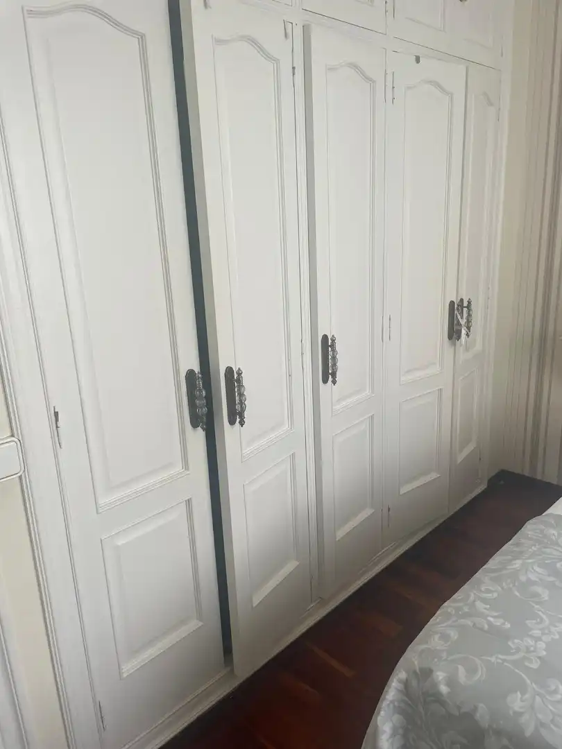Schlafzimmer von Wohnung zur Miete in Ferrol mit Möbliert, Ofen und Waschmaschine