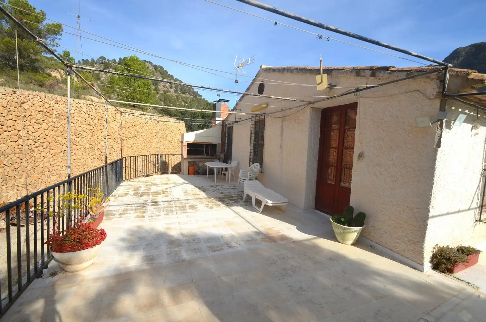 Terrassa de Casa o xalet en venda en Orxeta amb Terrassa, Traster i Moblat
