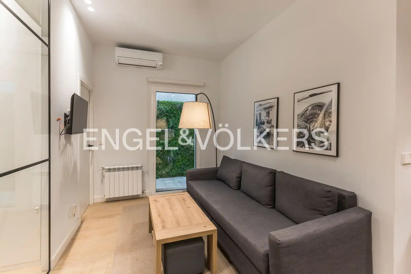 Sala de estar de Planta baja de alquiler en Madrid con Aire acondicionado y Calefacción