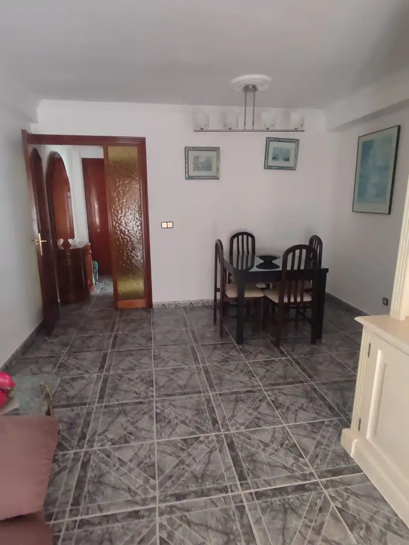 Dining room of Flat for rent in Málaga  with Heating, Terrace and Furnished