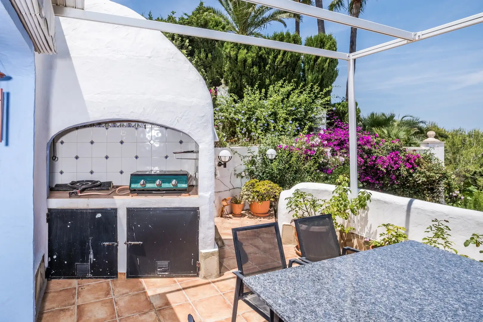 Terraza de Casa o chalet en venta en Jávea / Xàbia con Aire acondicionado, Calefacción y Jardín privado