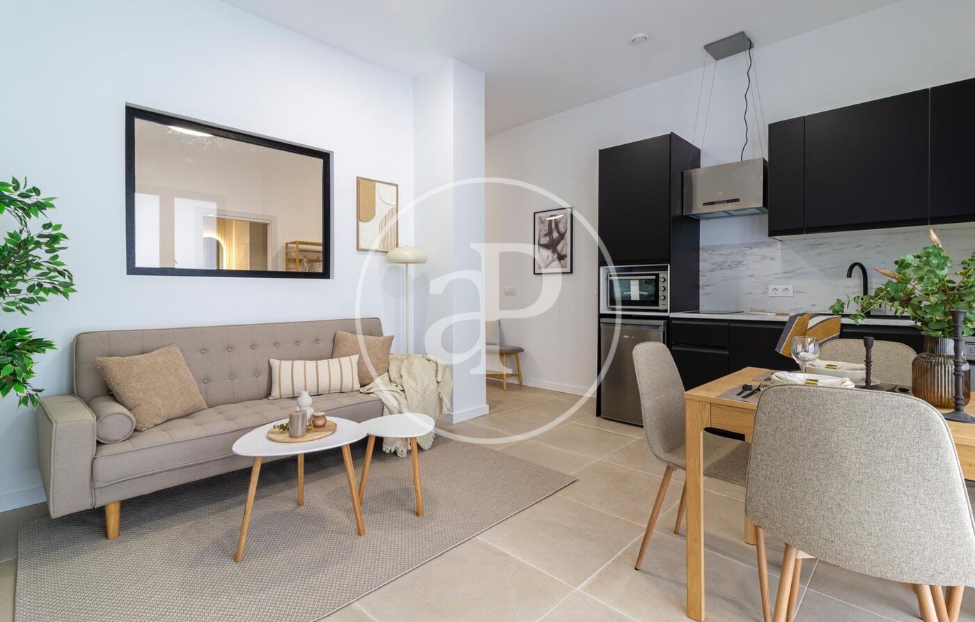 Sala de estar de Piso en venta en  Valencia Capital con Aire acondicionado, Calefacción y Amueblado
