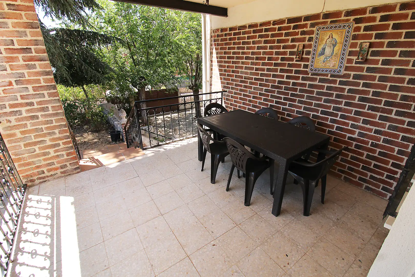 Terrassa de Casa o xalet en venda en Uceda amb Calefacció, Jardí privat i Parquet