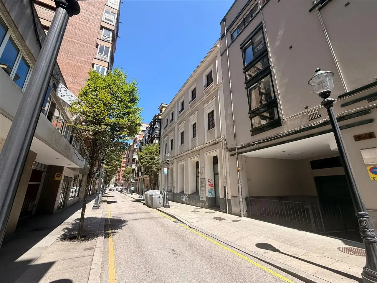 Vista exterior de Piso en venta en Gijón 