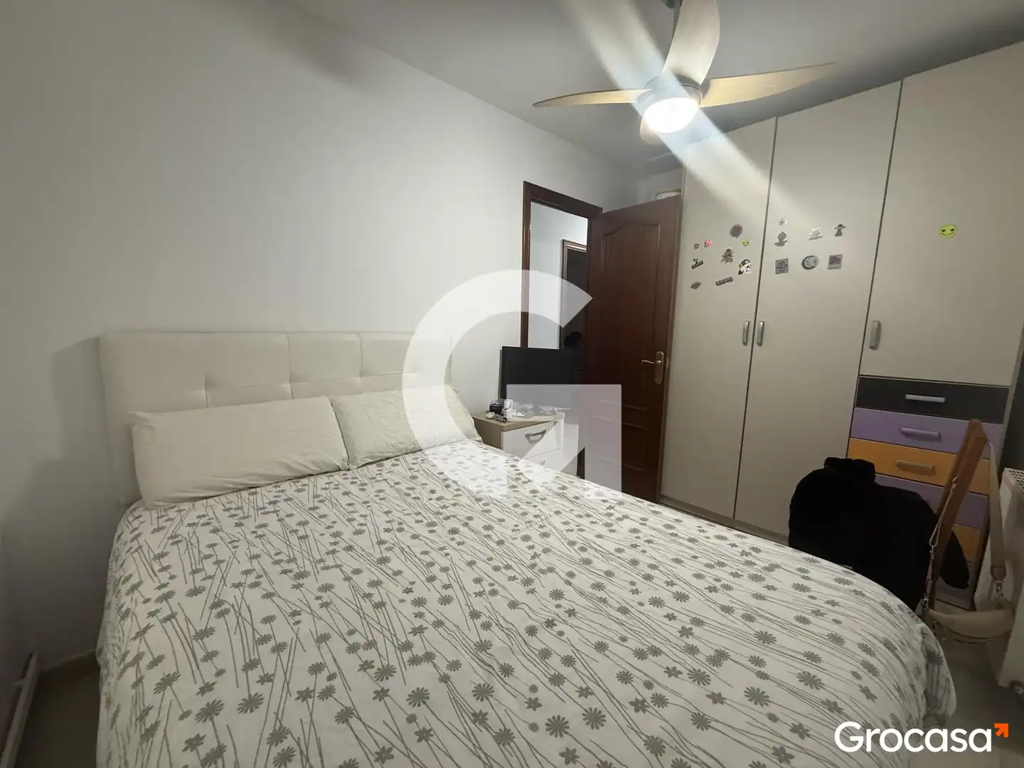 Bedroom of Flat for sale in Mataró  with Heating, Terrace and Storage room