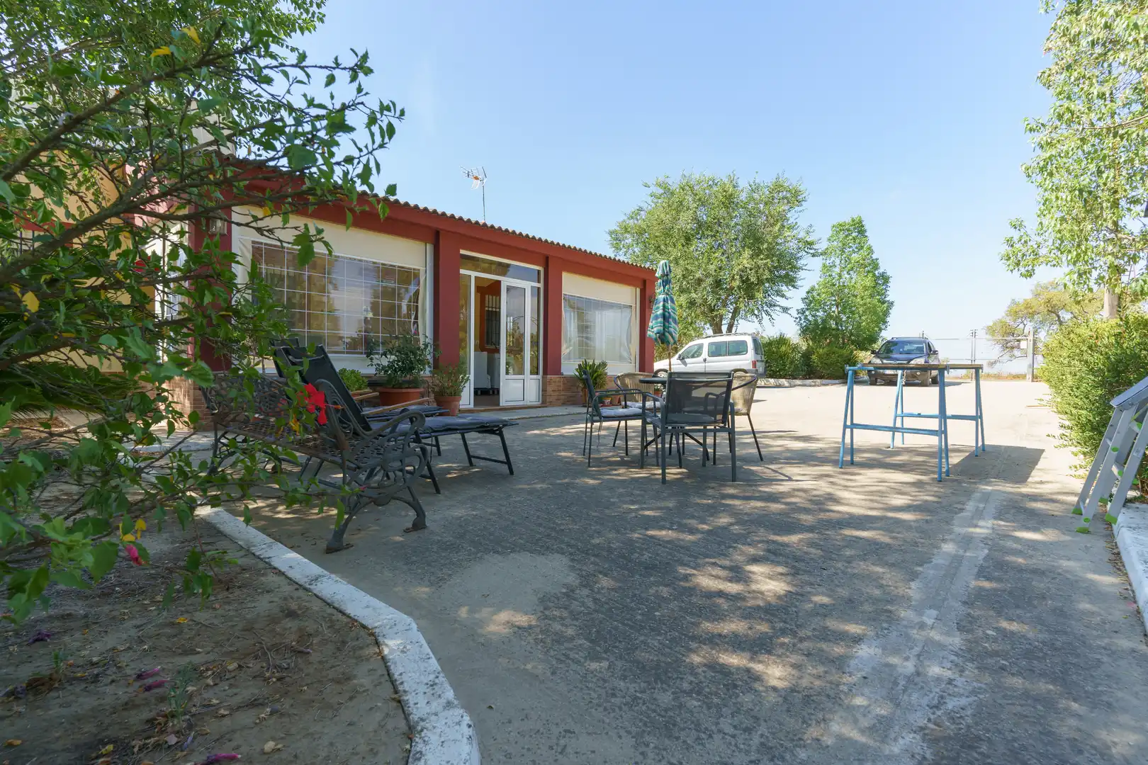 Finca rústica en venta en La Palma del Condado con Jardín privado, Terraza y Piscina