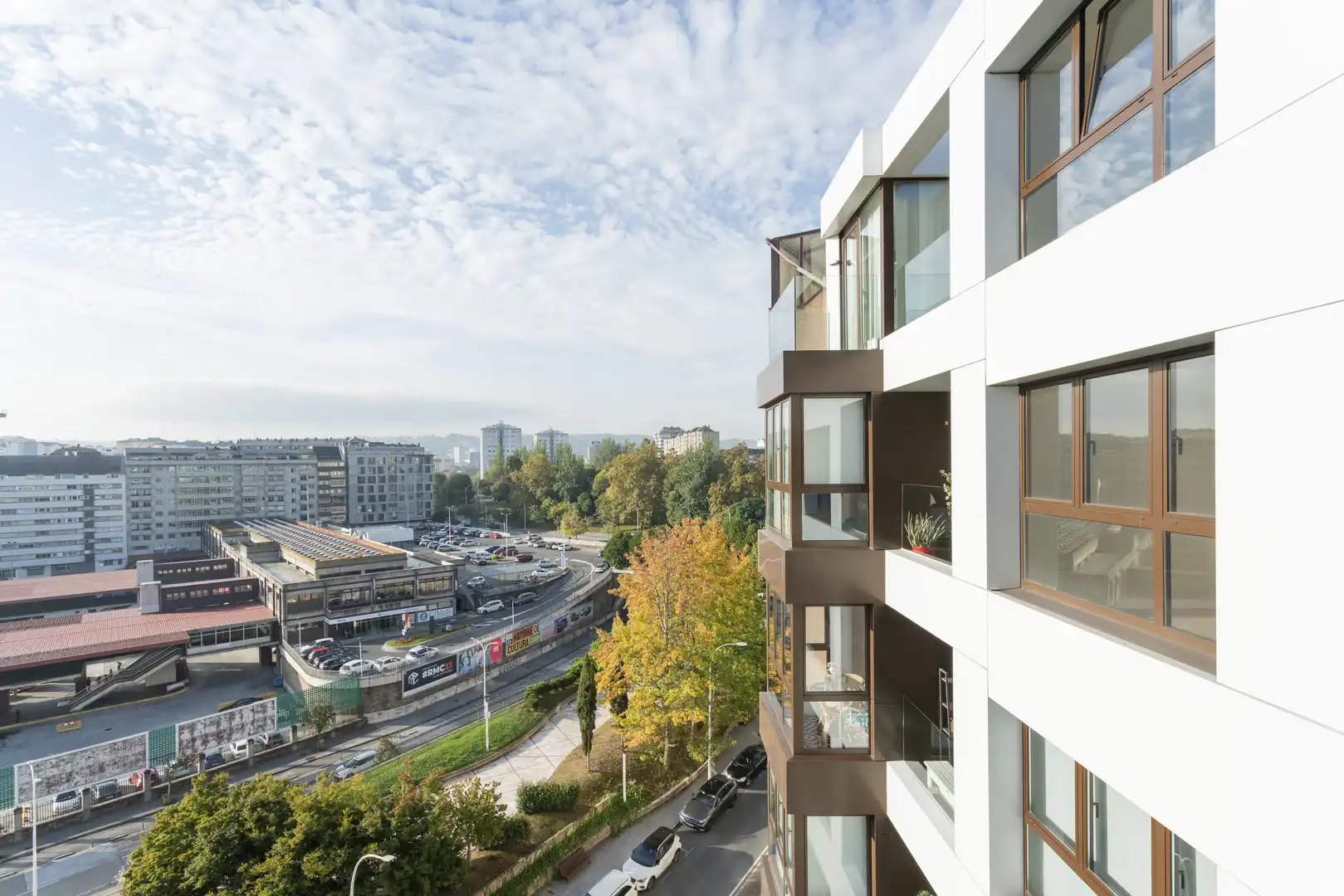 Exterior view of Flat for sale in A Coruña Capital   with Heating, Terrace and Storage room