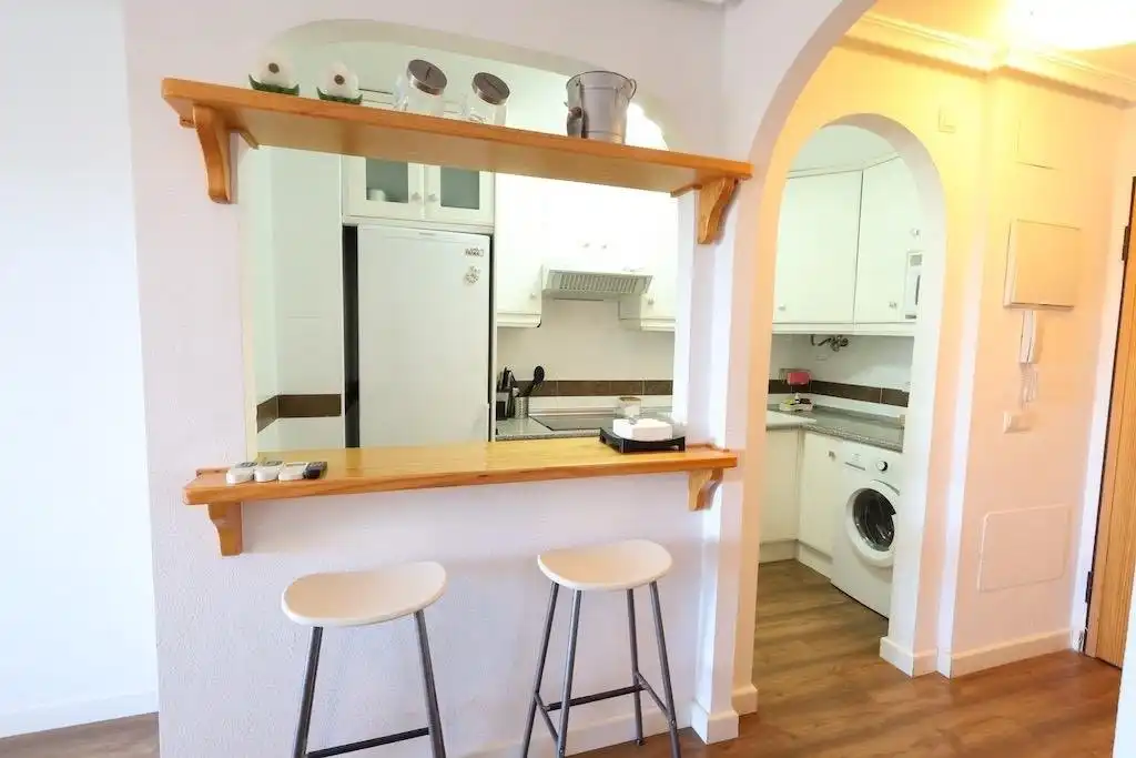 Cuina de Àtic en venda en Pilar de la Horadada amb Jardí privat, Terrassa i Balcó