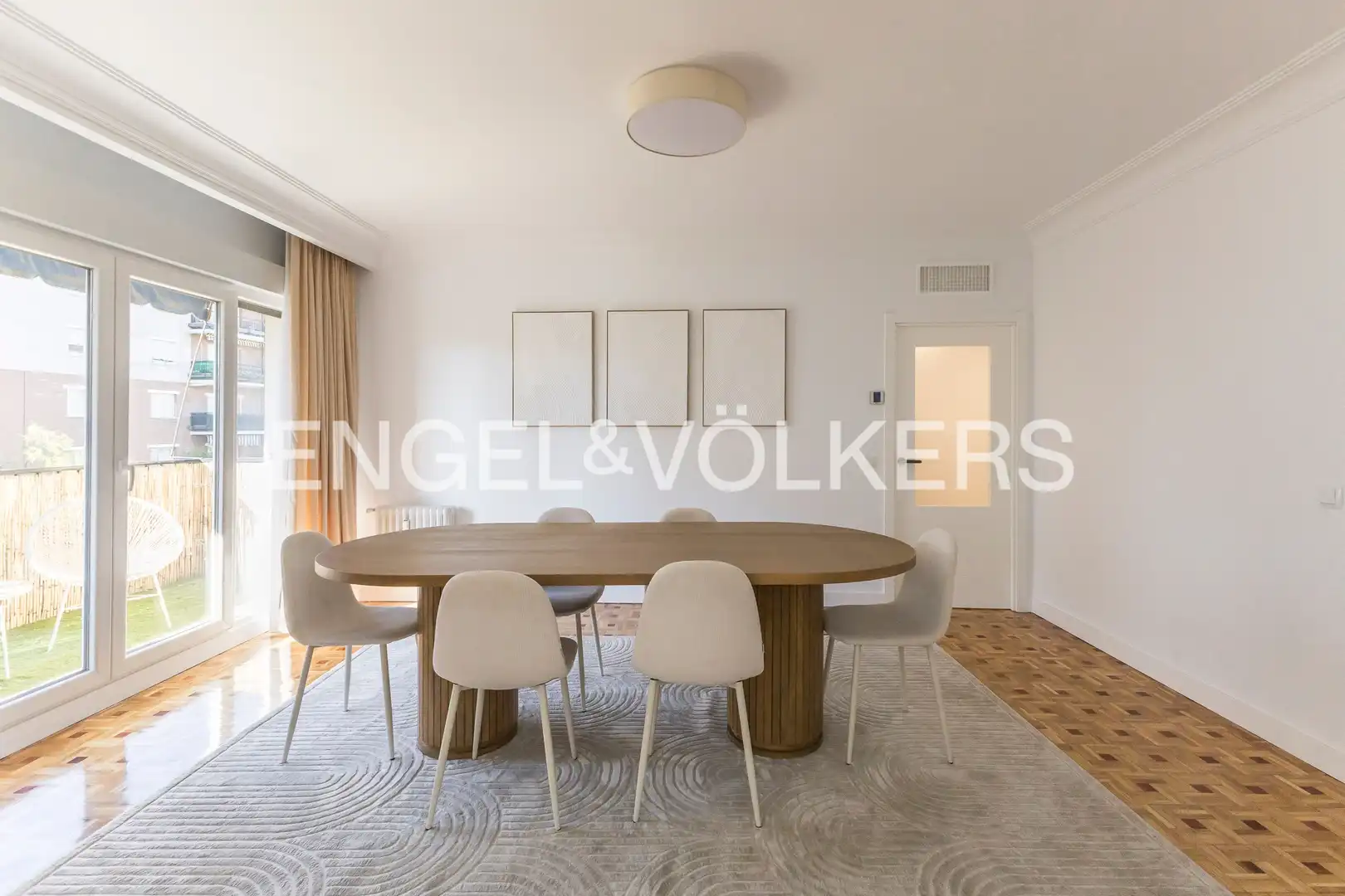Comedor de Piso de alquiler en Chamartín