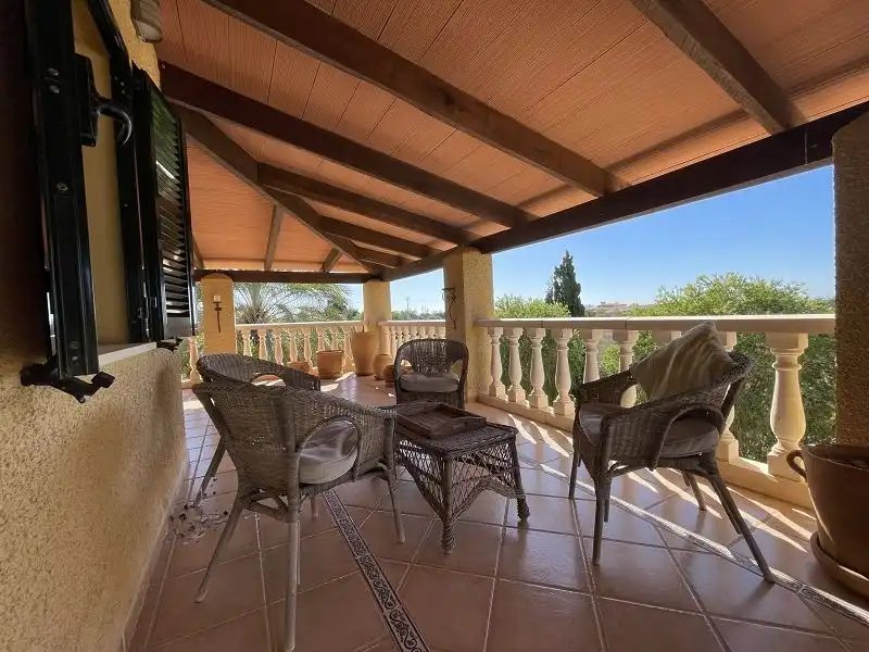 Terraza de Finca rústica en venta en Llucmajor con Aire acondicionado, Calefacción y Jardín privado