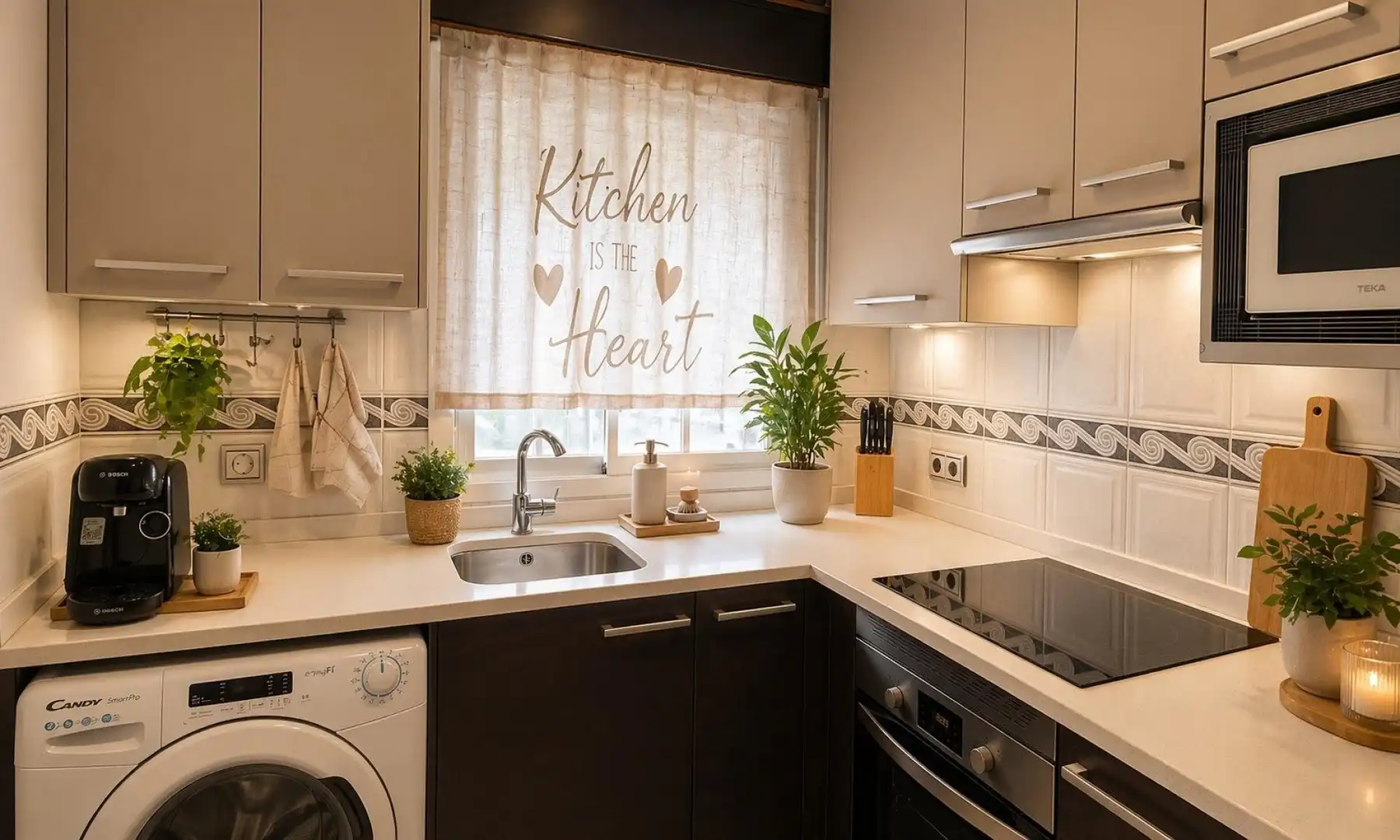 Kitchen of Flat for sale in Coslada  with Air Conditioner, Heating and Balcony