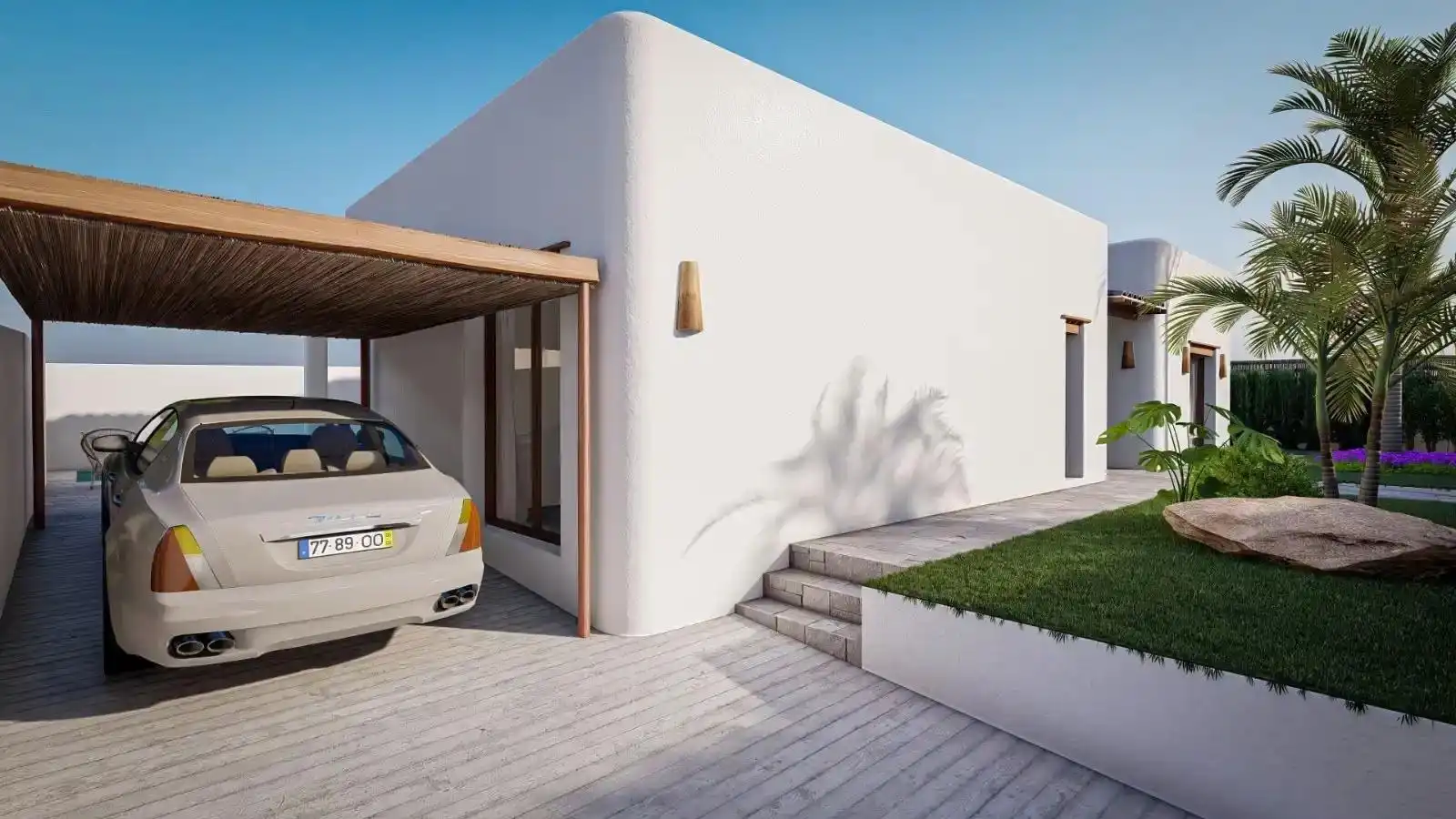Vista exterior de Casa o chalet en venta en L'Alfàs del Pi con Aire acondicionado, Jardín privado y Terraza