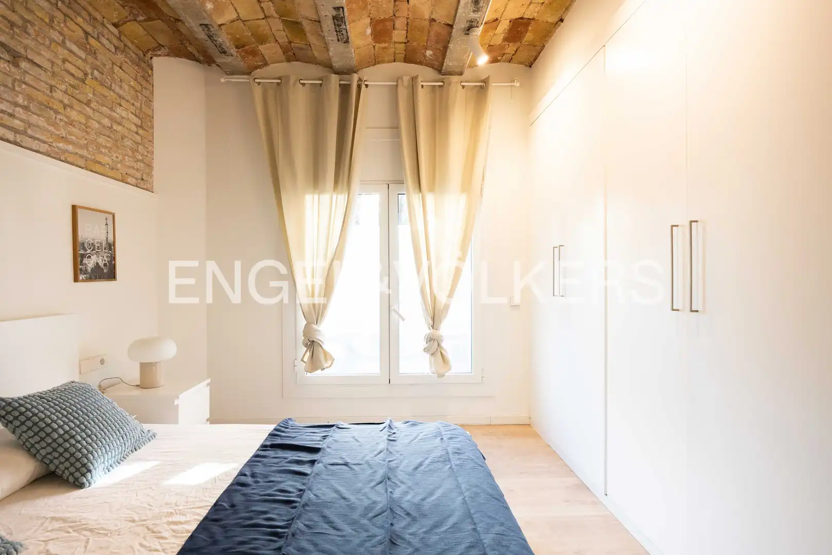 Bedroom of Flat for sale in Barcelona  with Air Conditioner, Heating and Private garden