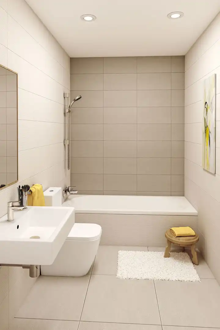 Baño de Apartamento en venta en Málaga con Aire acondicionado, Terraza y Piscina