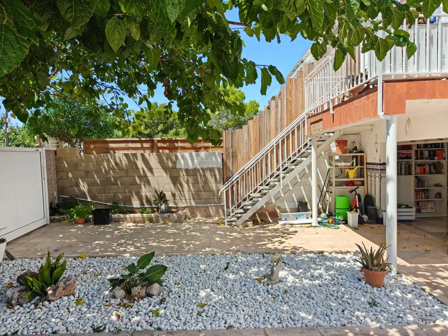 Jardí de Casa adosada en venda en L'Ametlla de Mar  amb Aire condicionat, Calefacció i Jardí privat