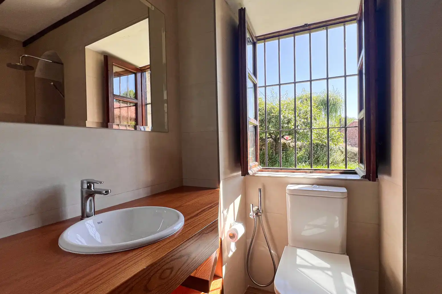 Baño de Casa o chalet en venta en Mazcuerras con Calefacción, Jardín privado y Parquet