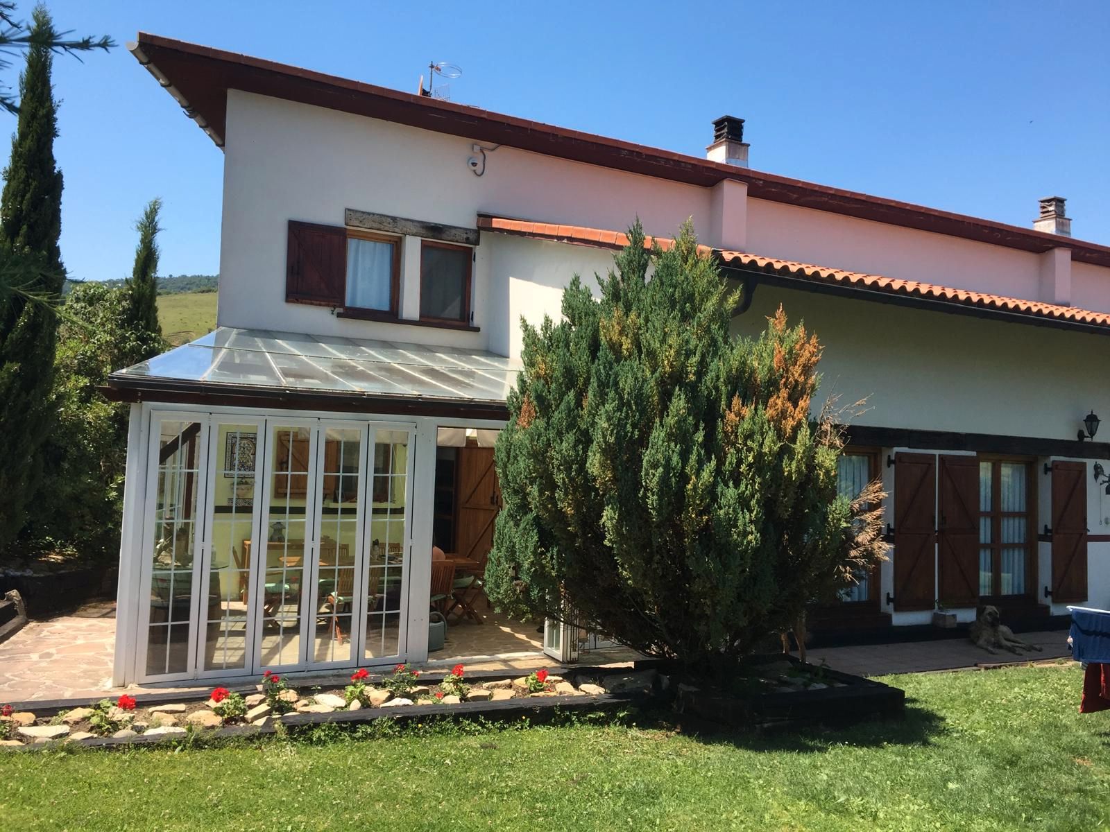 Jardí de Casa o xalet en venda en Odieta amb Calefacció, Jardí privat i Terrassa
