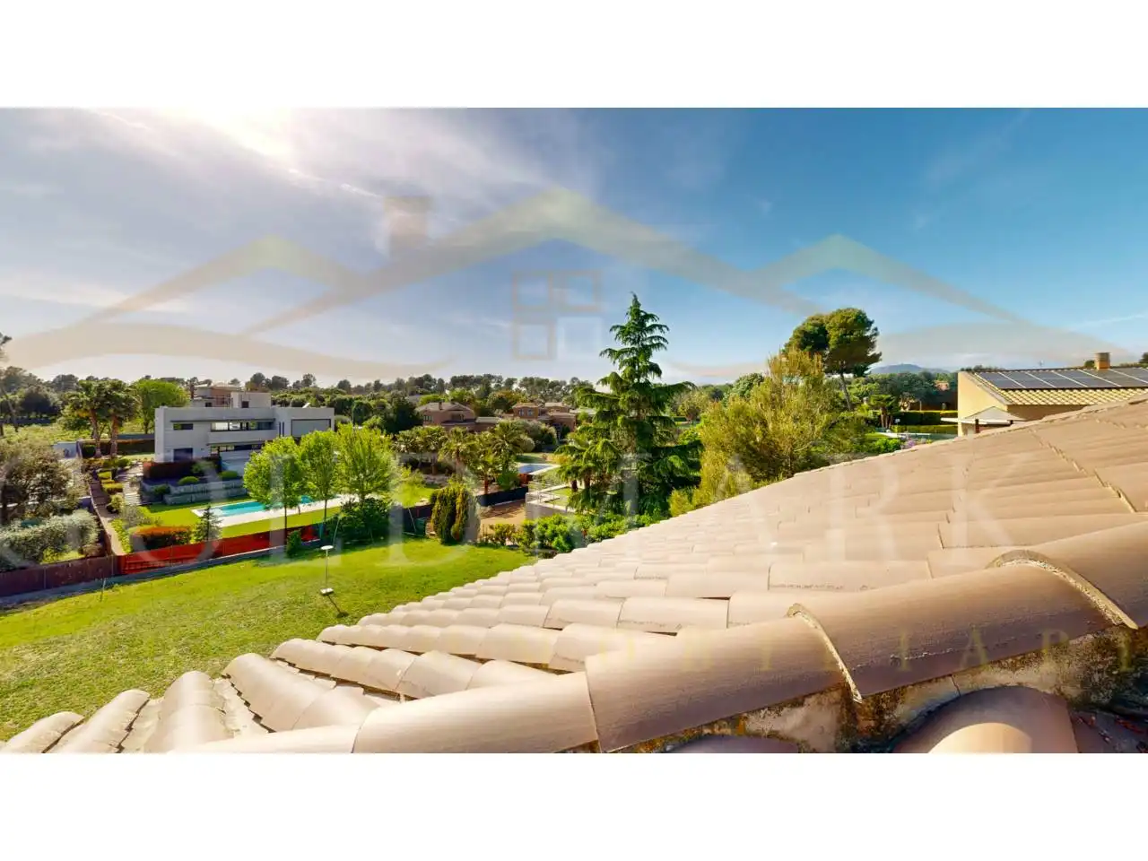 Jardí de Casa o xalet en venda en Sabadell amb Aire condicionat, Jardí privat i Terrassa