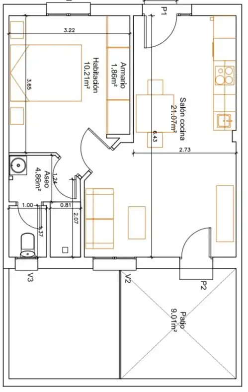 Flat to rent in Calle del Jaspe, imagen 16