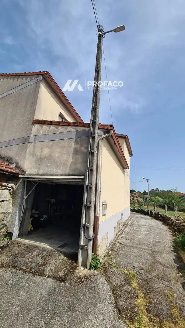 Vista exterior de Casa o chalet en venta en San Amaro con Amueblado