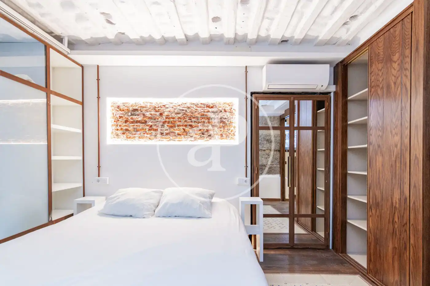 Bedroom of Flat for sale in Madrid  with Heating and Furnished