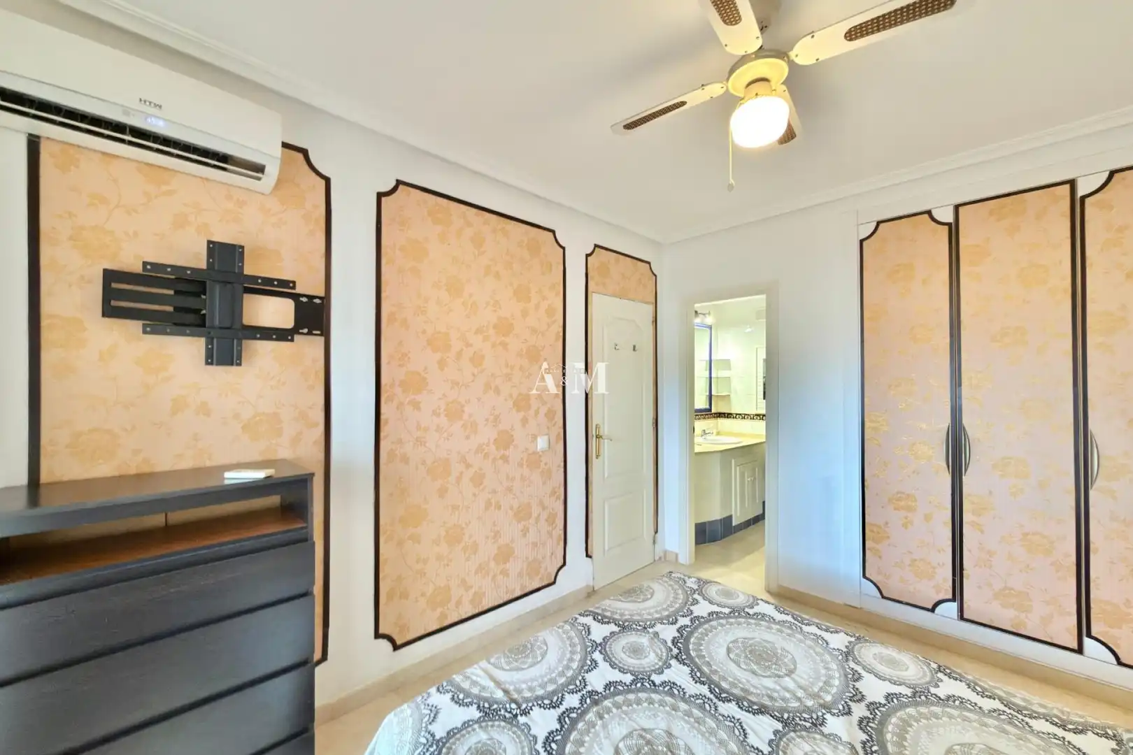 Bedroom of Flat for rent in Orihuela  with Air Conditioner, Heating and Swimming Pool