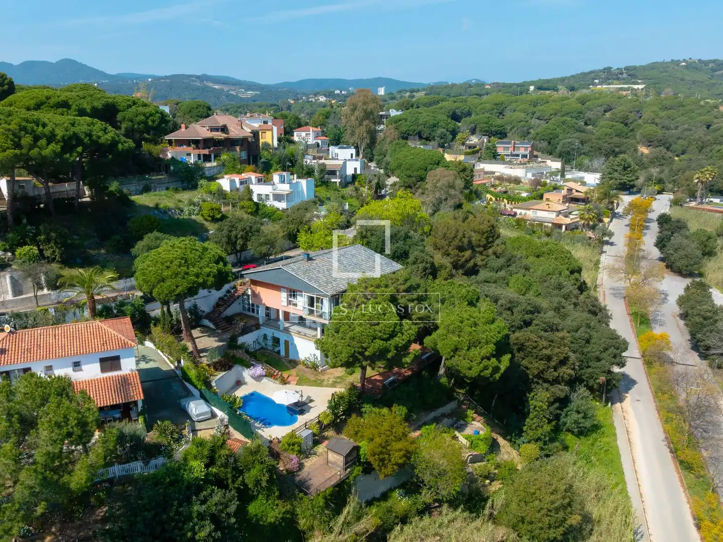Exterior view of Houses for sale in Arenys de Mar  with Heating, Private garden and Terrace
