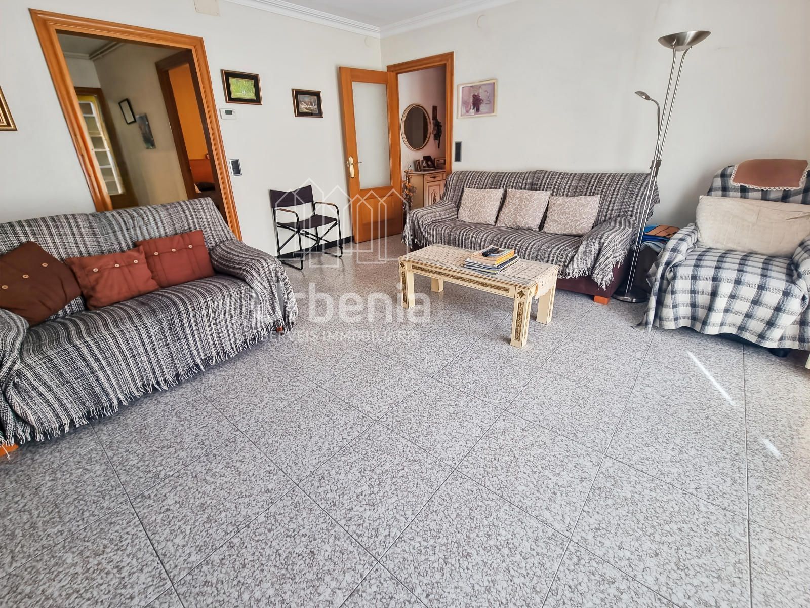 Living room of Flat for sale in Mataró  with Heating and Terrace