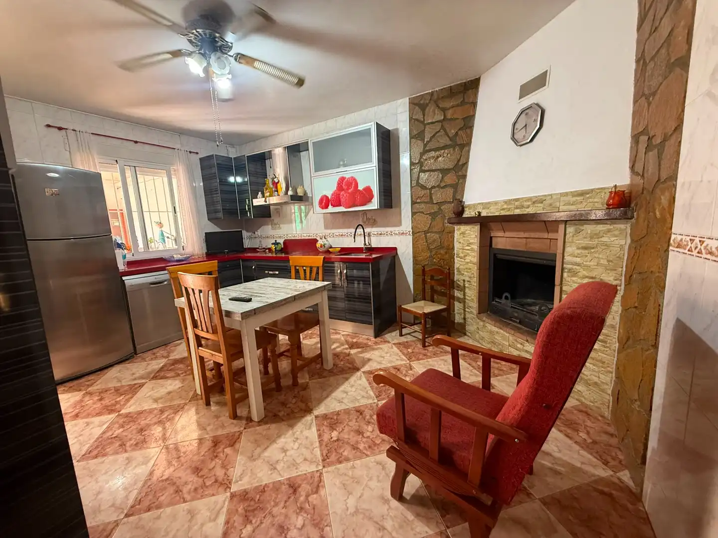 Cocina de Casa o chalet en venta en Láchar con Aire acondicionado, Calefacción y Jardín privado