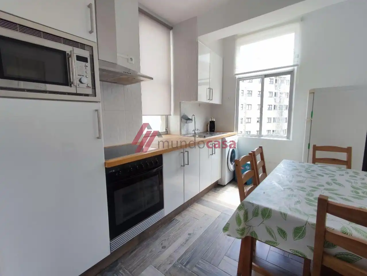 Kitchen of Flat for rent in Ferrol  with Heating and Furnished