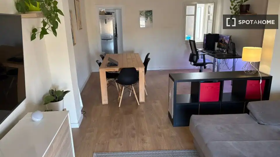 Dining room of Flat for rent in Godella  with Air Conditioner, Heating and Furnished