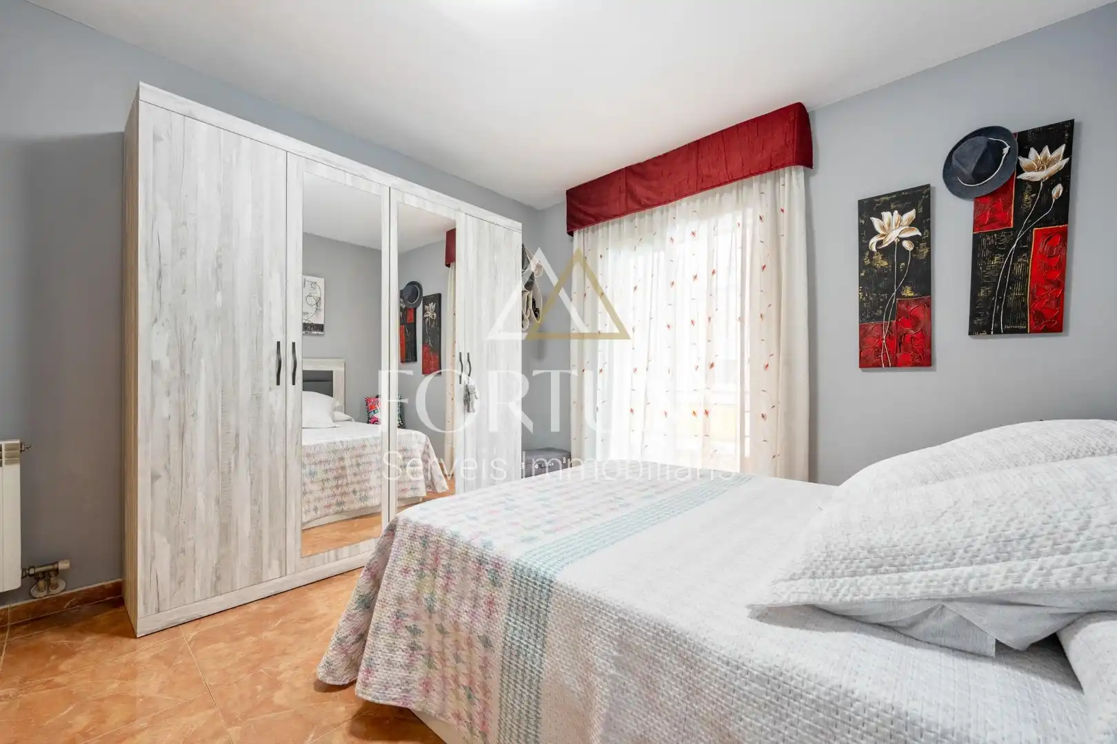 Bedroom of Flat for sale in Reus  with Air Conditioner, Heating and Balcony