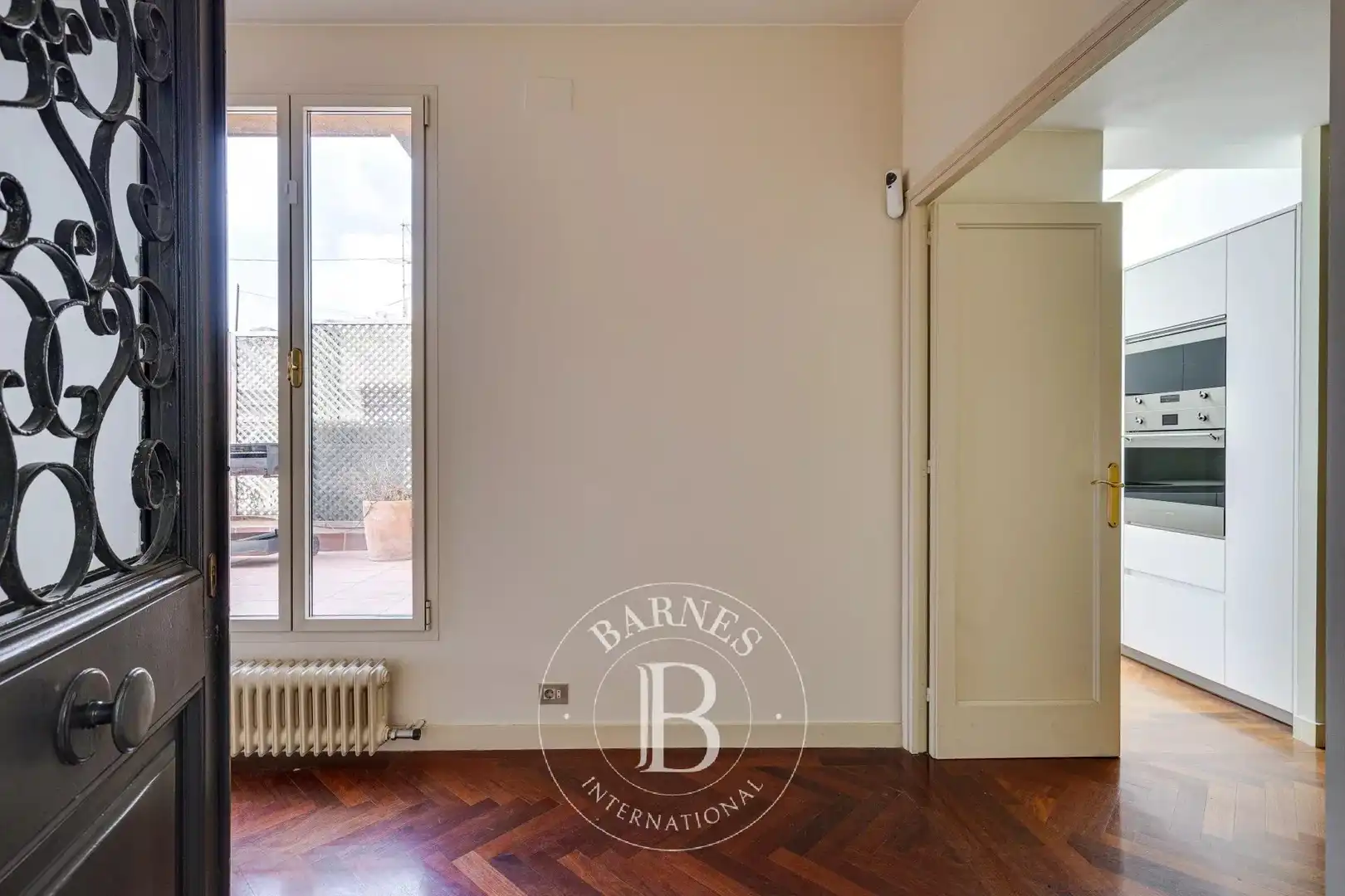 Schlafzimmer von Wohnung zur Miete in Barcelona mit Klimaanlage, Heizung und Terrasse