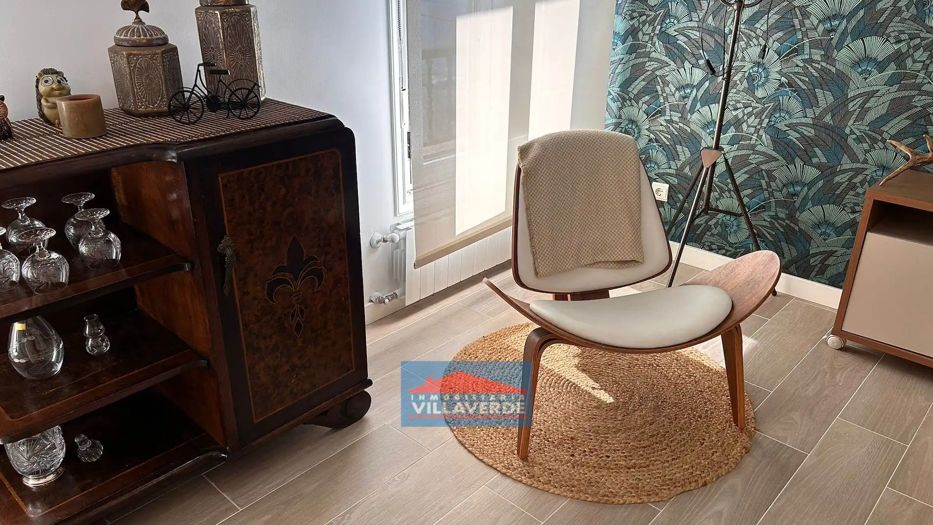 Living room of Flat for rent in Cangas   with Furnished
