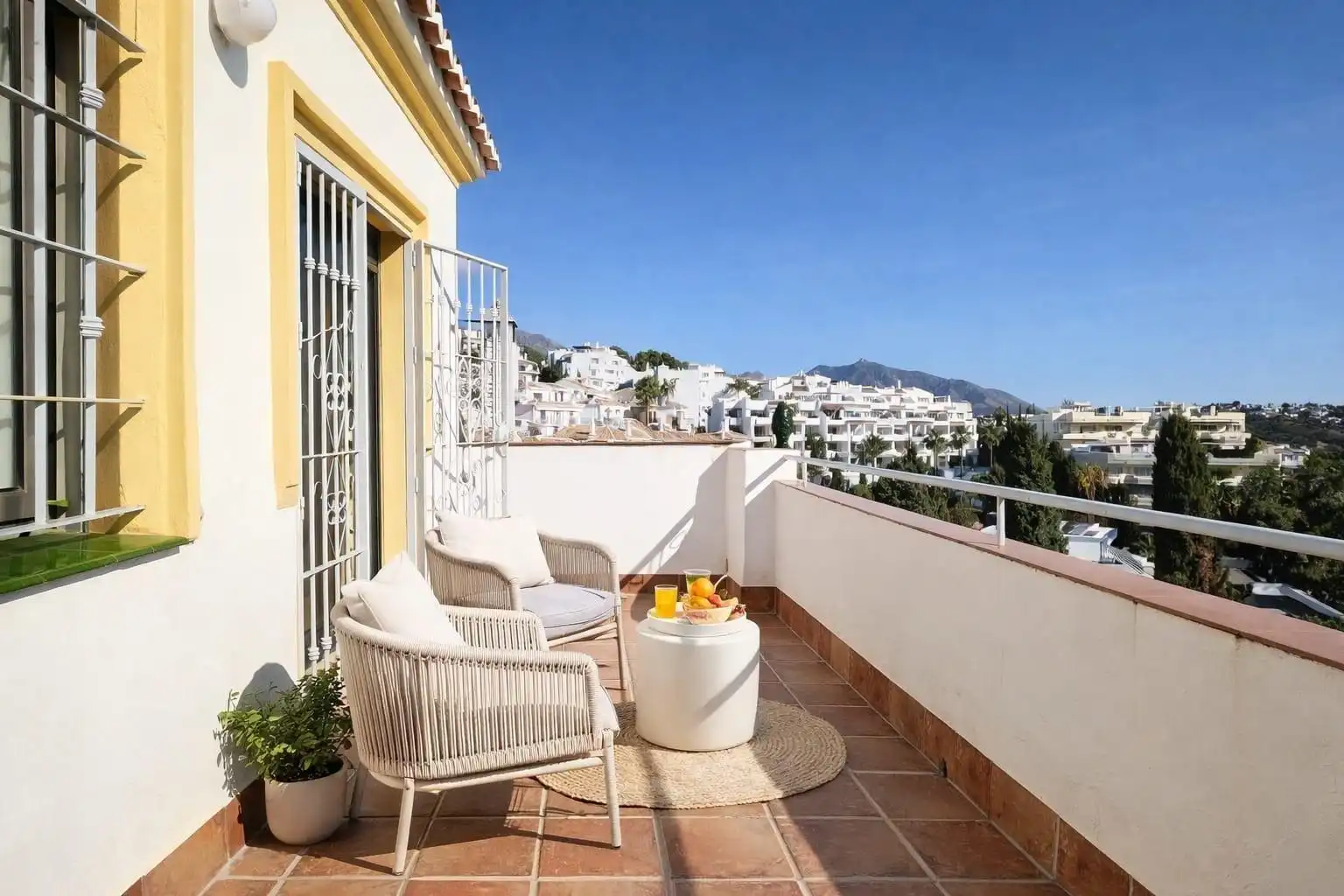 Terraza de Casa adosada en venta en Mijas con Aire acondicionado, Terraza y Balcón