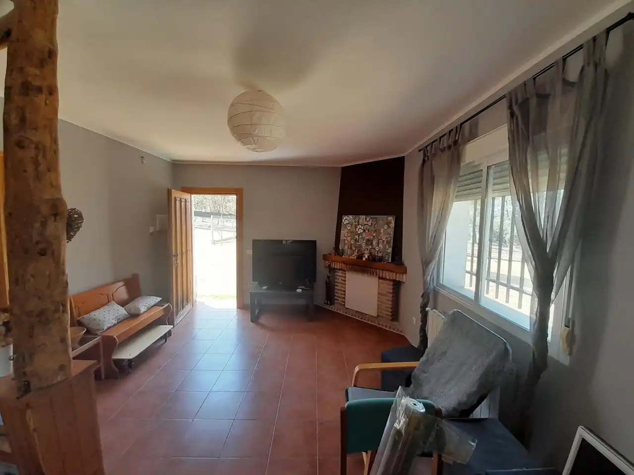 Sala d'estar de Casa o xalet en venda en Marugán amb Calefacció i Jardí privat