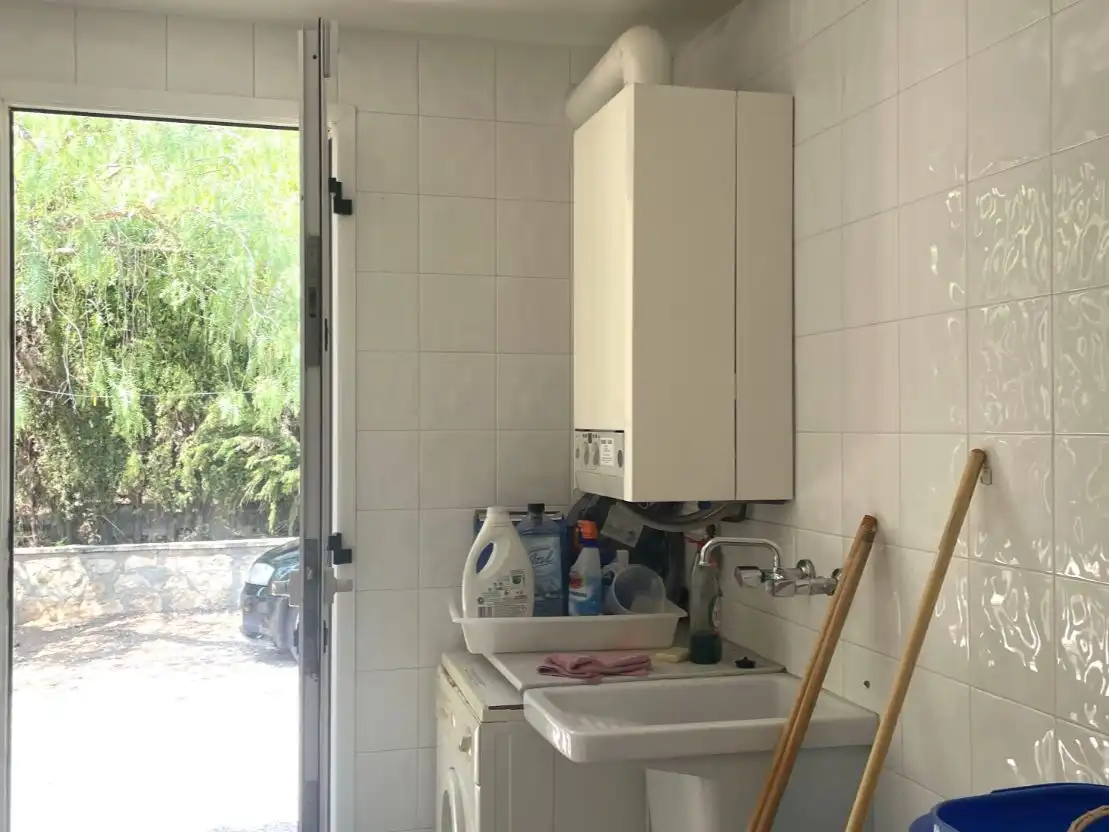 Cuina de Casa o xalet en venda en Cocentaina amb Aire condicionat, Terrassa i Piscina