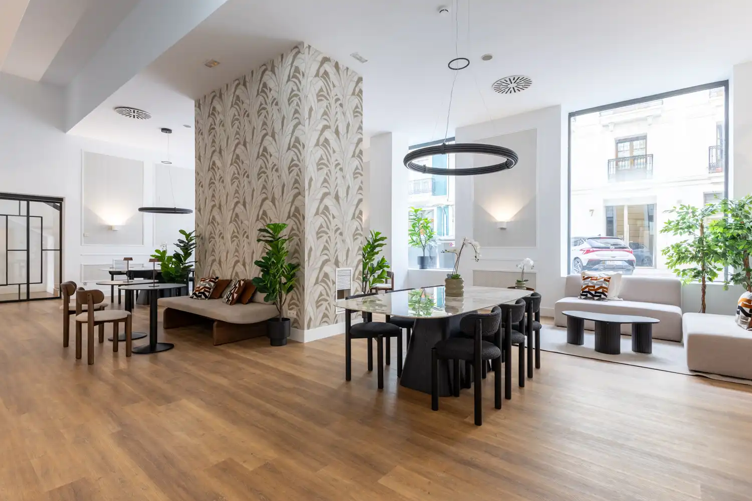 Comedor de Piso de alquiler en Valencia con Aire acondicionado, Calefacción y Jardín privado