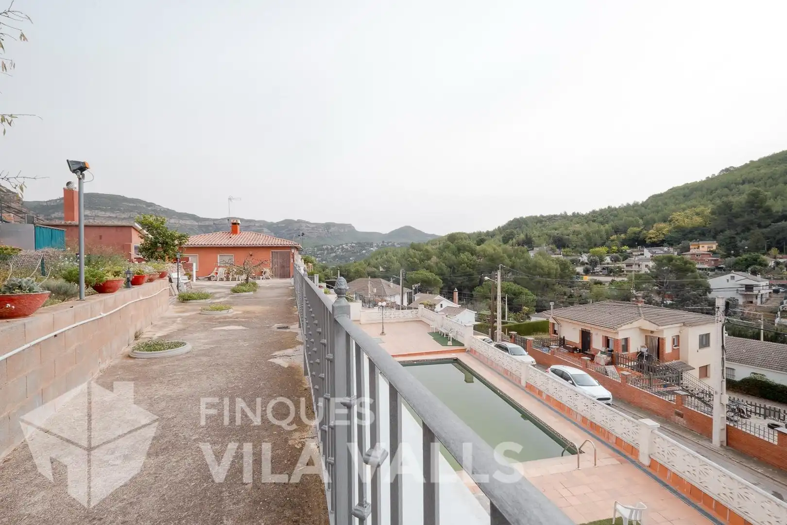 Terraza de Casa o chalet en venta en Sant Feliu de Codines con Jardín privado y Piscina