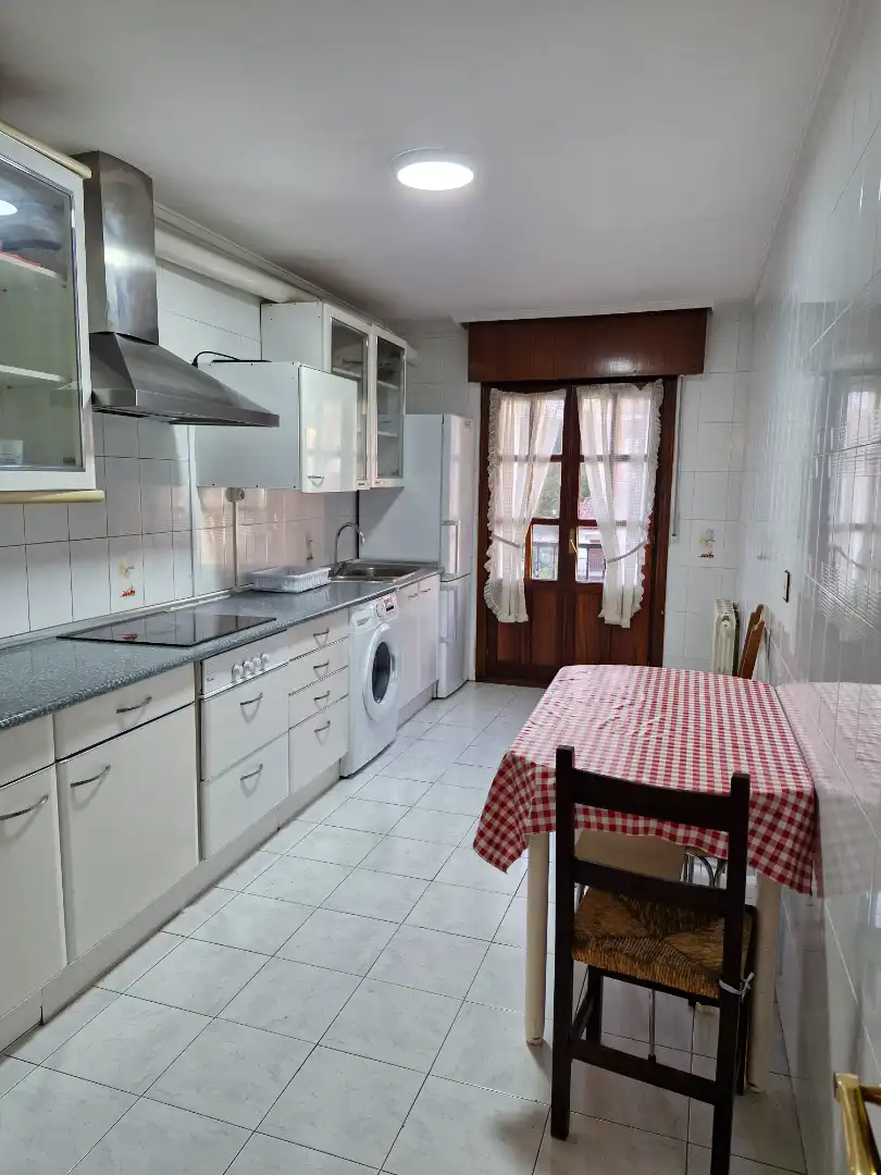 Cuina de Pis de lloguer en Valle de Mena amb Calefacció, Parquet i Moblat