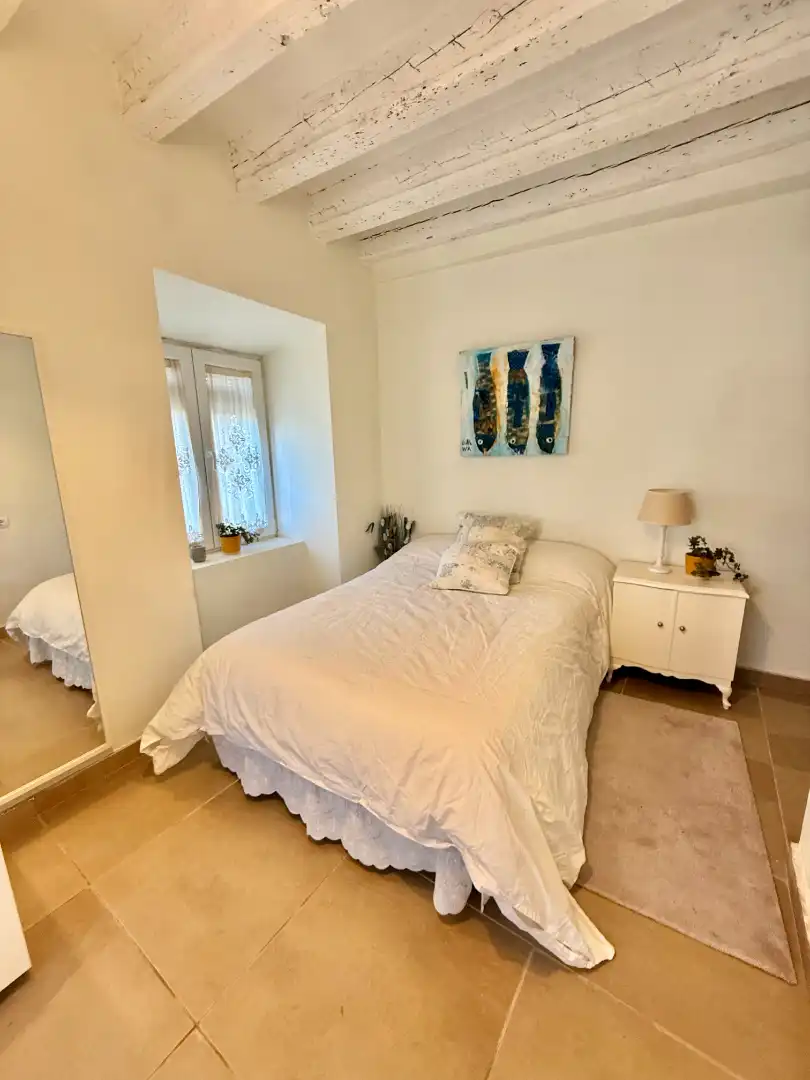 Schlafzimmer von Country house zum Verkauf in Torquemada mit Parkett, Terrasse und Möbliert