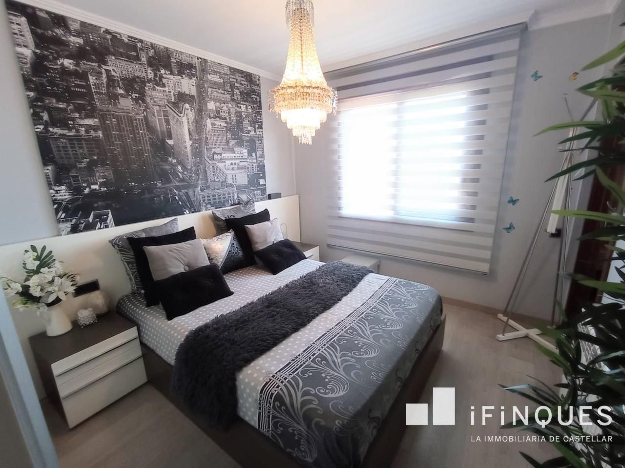 Bedroom of Flat for sale in Sabadell  with Air Conditioner, Heating and Parquet flooring