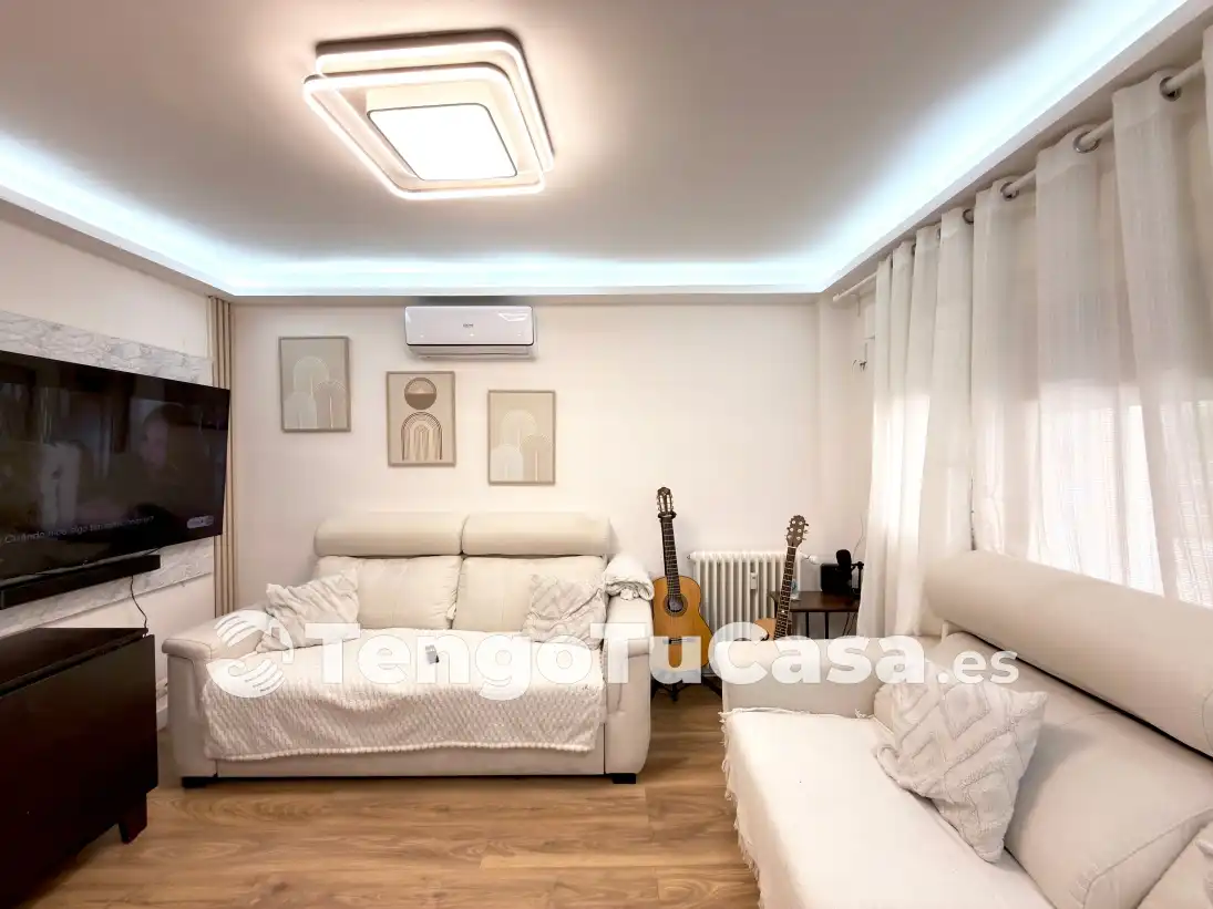 Wohnzimmer von Wohnung zum Verkauf in Madrid mit Klimaanlage, Heizung und Möbliert