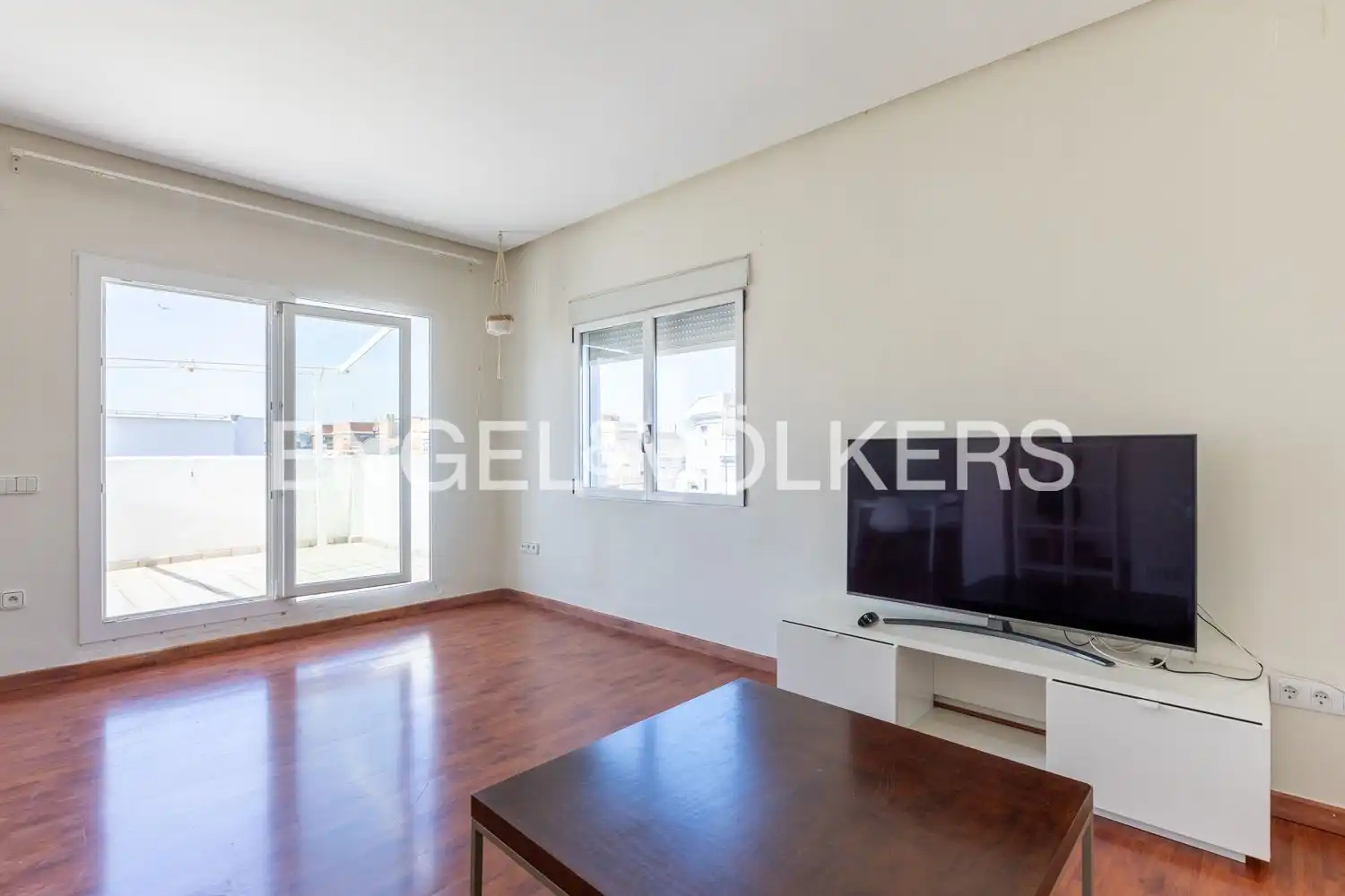 Vista exterior de Ático de alquiler en Valencia con Aire acondicionado, Calefacción y Parquet