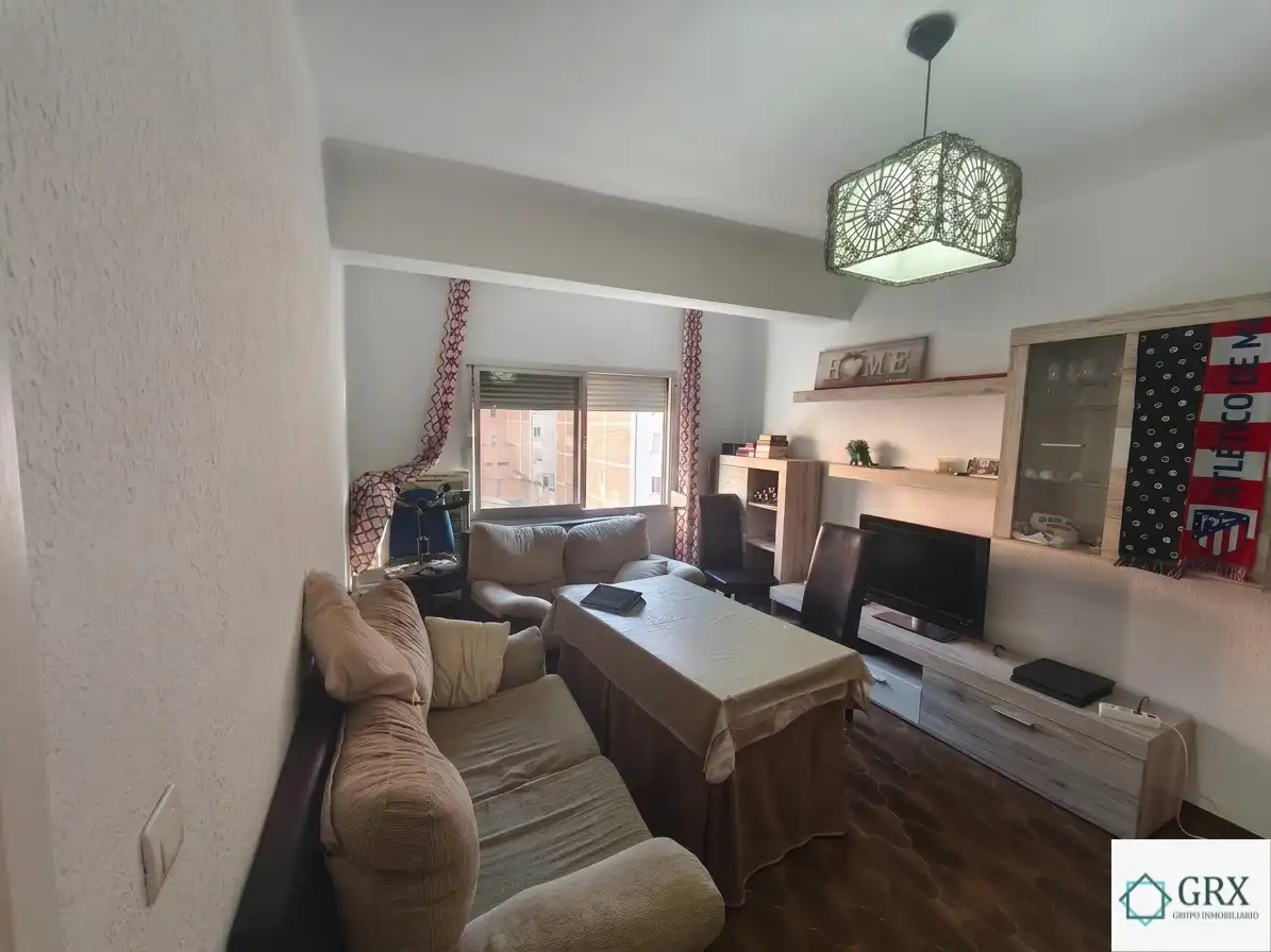 Sala de estar de Piso de alquiler en Granada con Amueblado